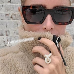 Anine Bing Indio Sunglasses *dark tortoise